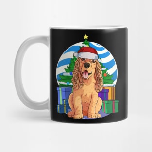 Cocker Spaniel Cute Santa Christmas Gift Mug